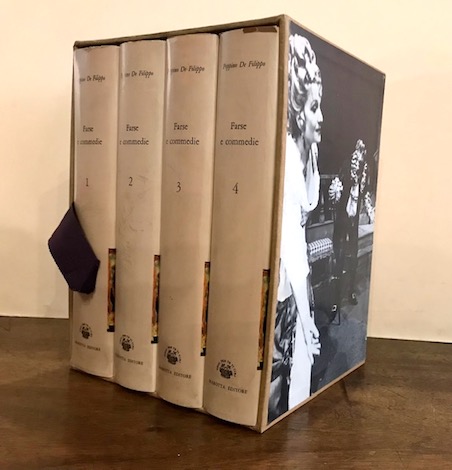 Peppino De Filippo Farse e commedie. Primo volume (... quarto) 1971 Napoli Alberto Marotta Editore